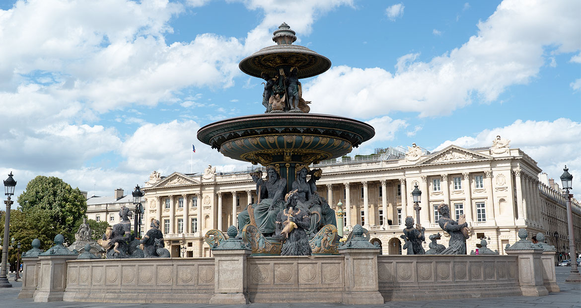 fontaine des mers, Place de la Concorde