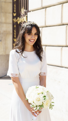 Photographe mariage Levallois-Perret, moment complice des mariés