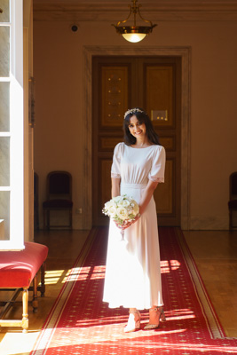 Photographe mariage Levallois-Perret - Photo du couple après la cérémonie