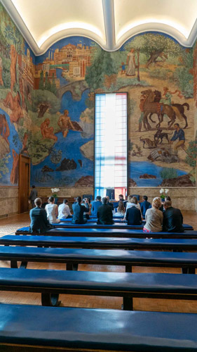 Photographe de mariage en Île-de-France - Salle des mariages à la mairie de Puteaux