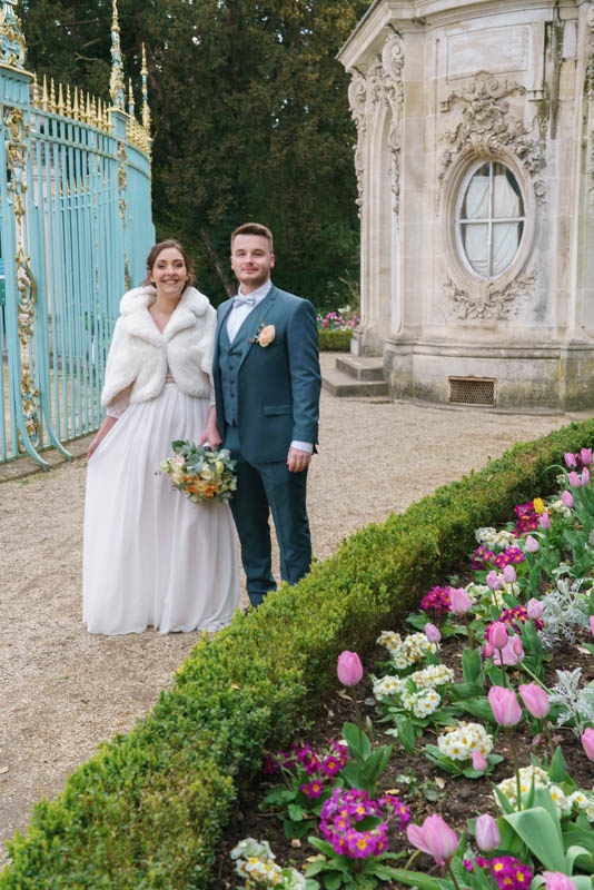 Valérie Marini, photographe de mariage en Île-de-France, portrait professionnel au Parc de Bagatelle à Boulogne