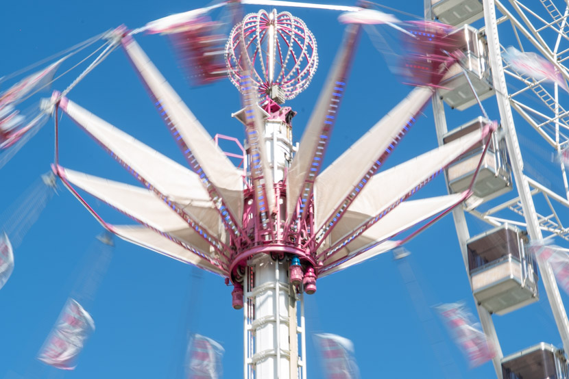 Manège Tuileries en mouvement — vitesse lente flou artistique — balade photo Paris réglages