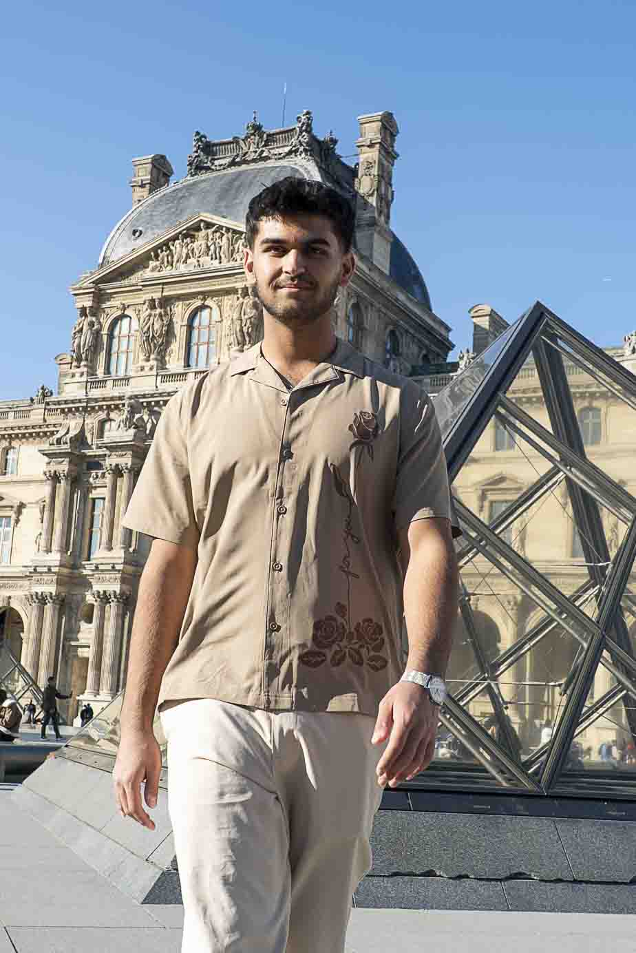 Shooting photo au Louvre - Carrousel louvre shooting insta homme