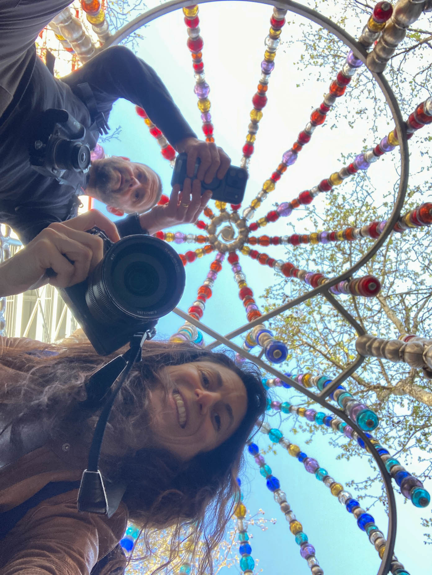 Bouche de métro du Palais Royal — travail des formes en balade photo Paris cours de composition en extérieur