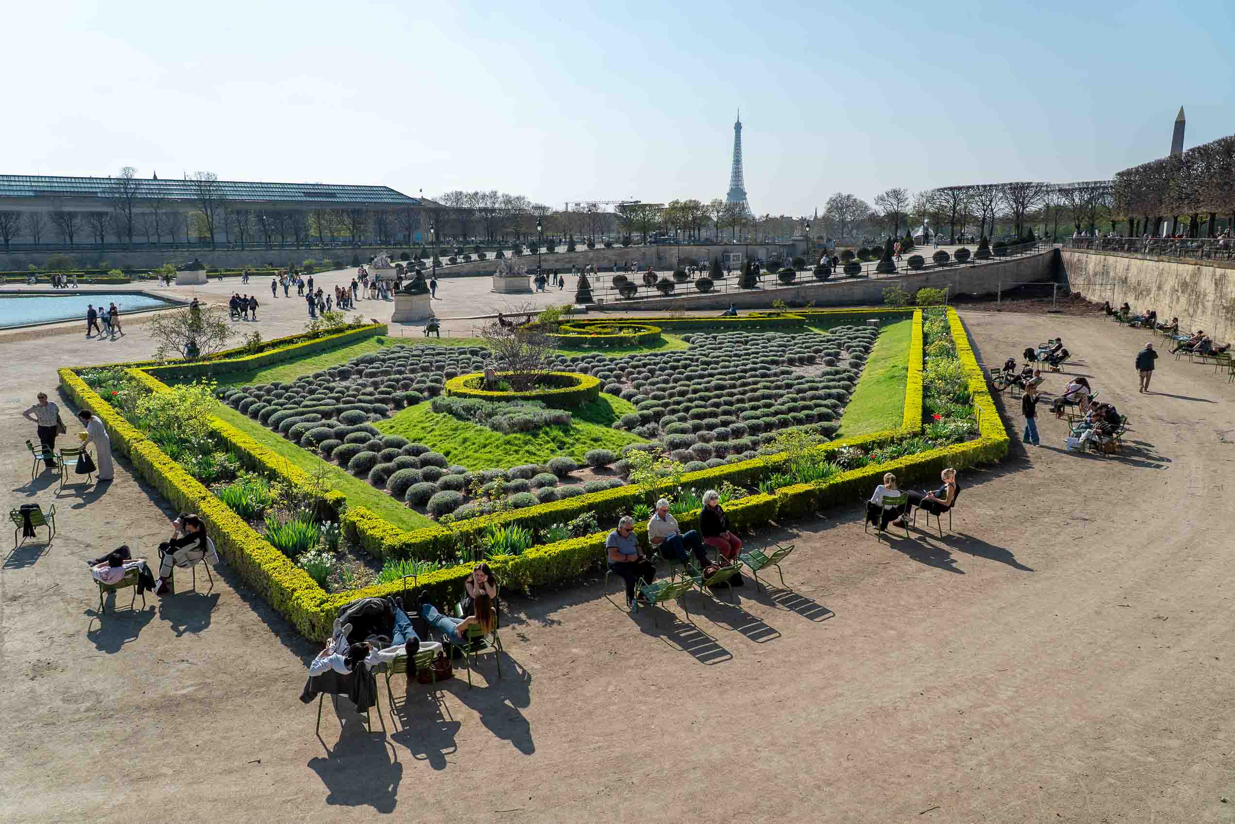 Perspective du Jeu de Paume — composition architecturale en balade photo Paris cours de composition en extérieur