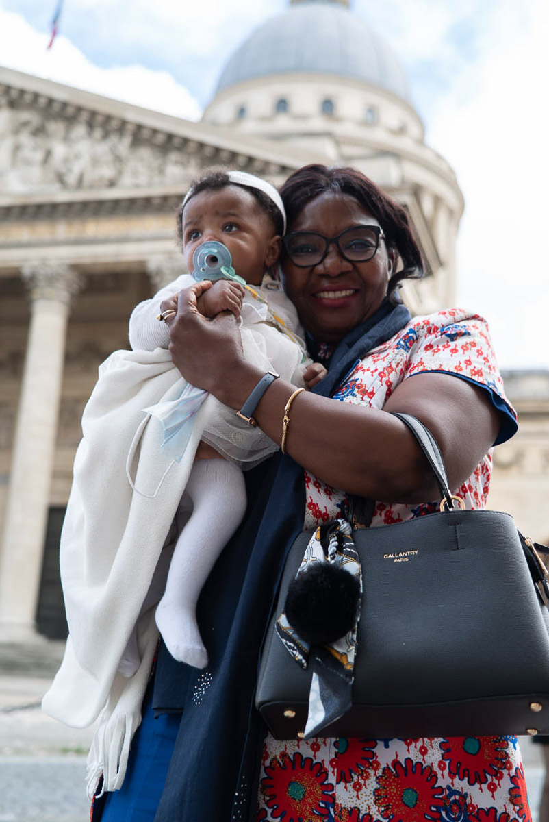 Photographe mariage Paris - 246 Photo Grand Mere Bebe Pantheon Paris