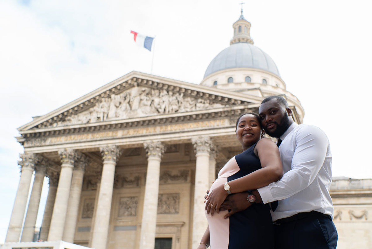 Photographe mariage Paris - 259 Photographe Mariage Paris Couple Grossesse Pantheon Paris