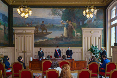 Photos mariage mairie 15e Paris